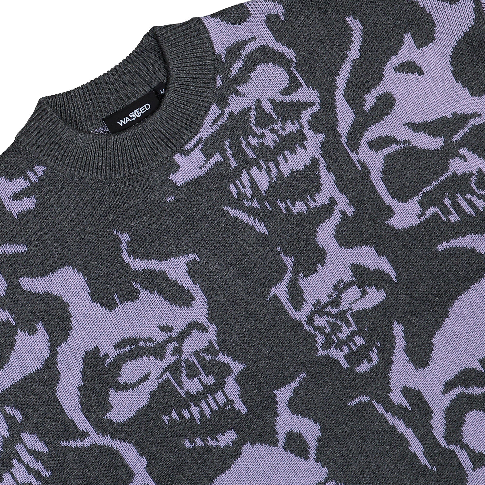 Wasted Paris Skull Sweater