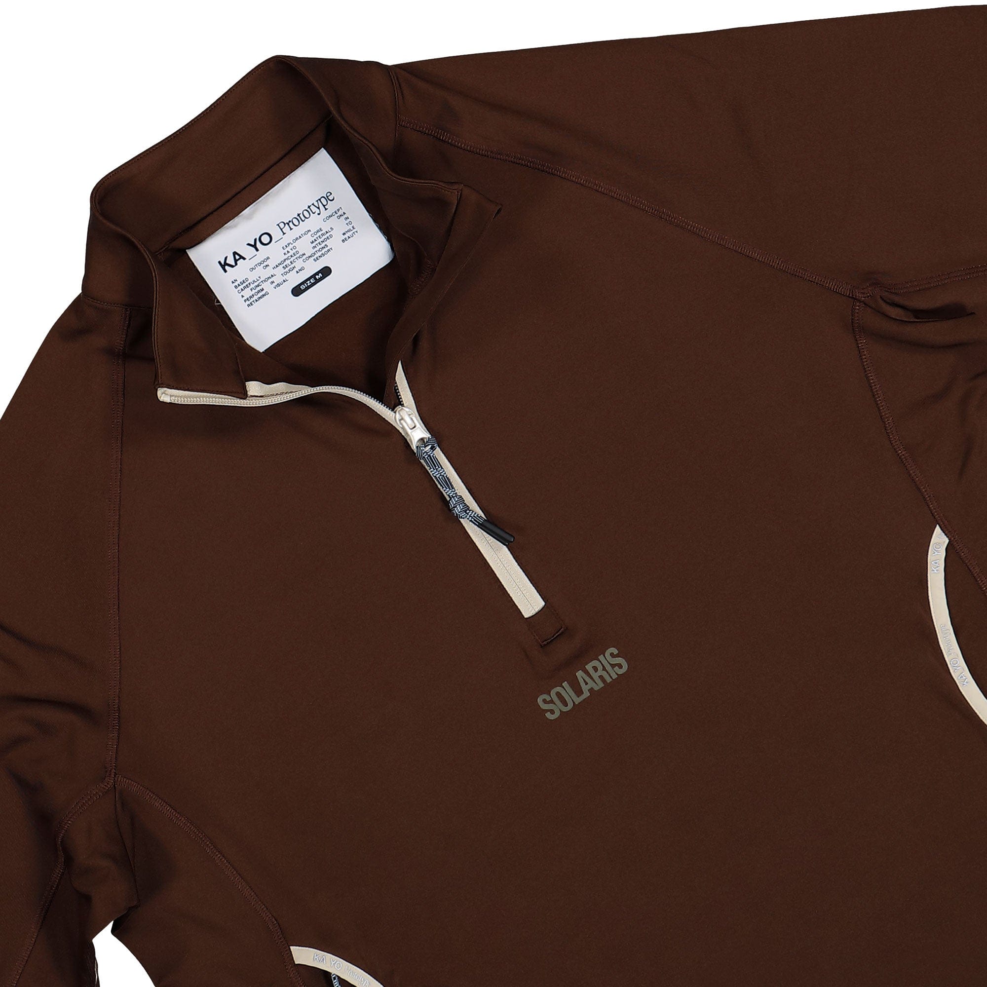 Ka_yo_prototype Half Zip Base Layer Solaris