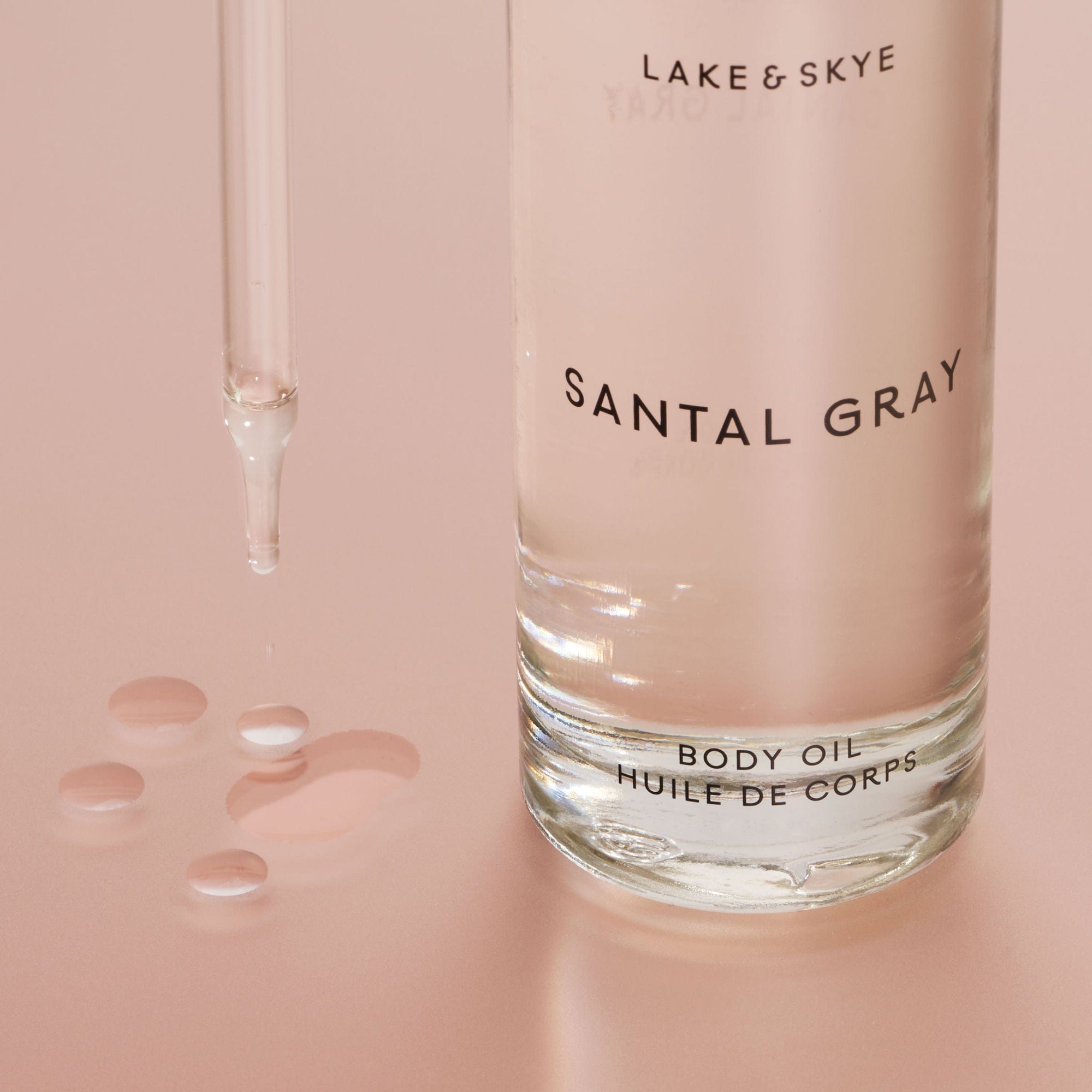 Lake & Skye Santal Gray Body Oil
