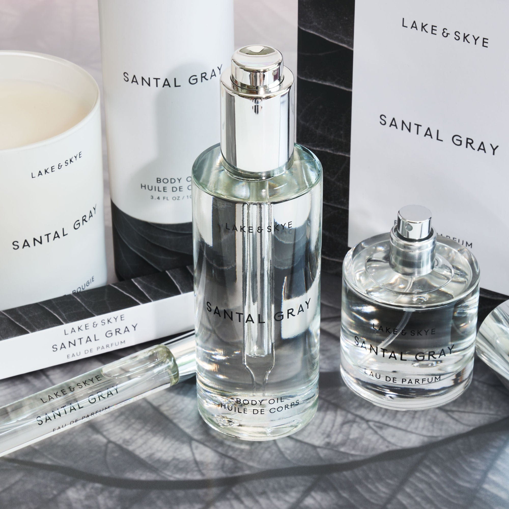 Lake & Skye Santal Gray Body Oil