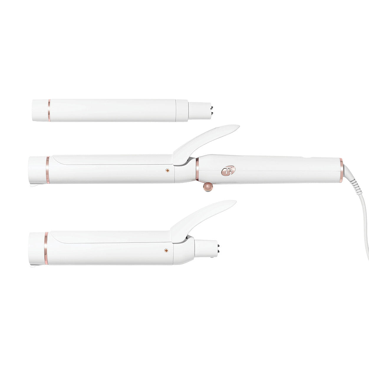T3 Switch Kit Wave Trio Styling Iron with Three Interchangeable Barrels