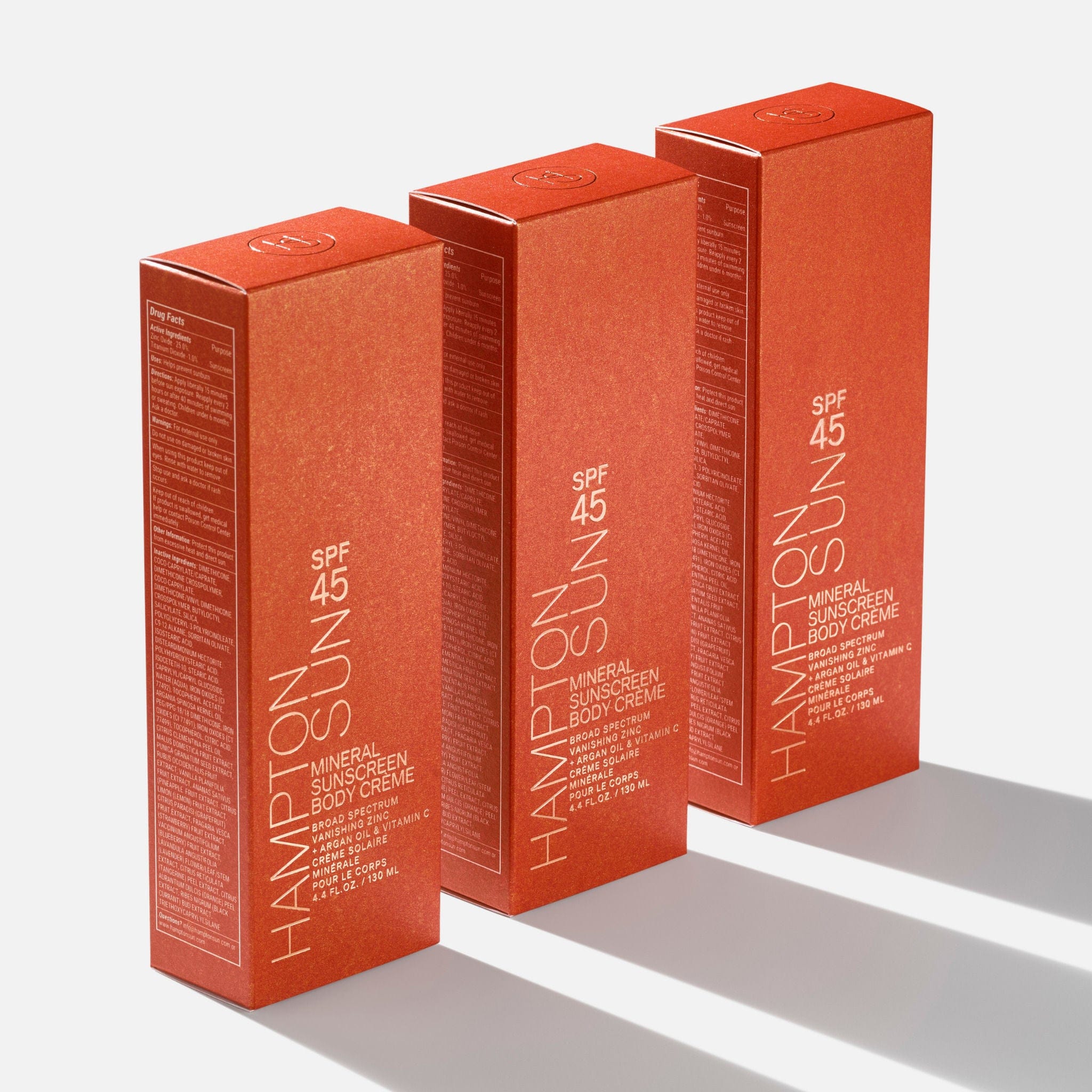 Hampton Sun Mineral Sunscreen Body Crème SPF 45