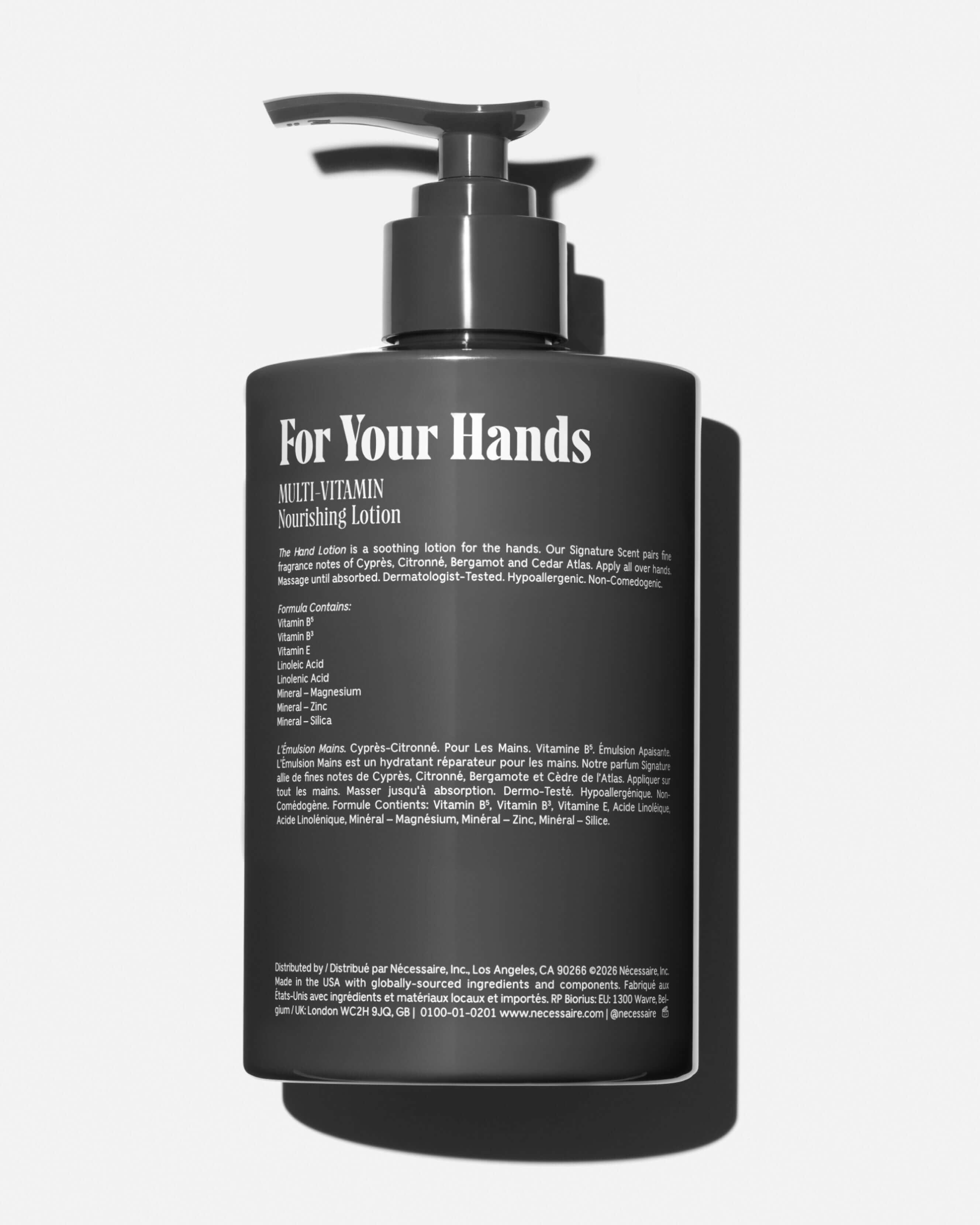 Nécessaire The Hand Lotion Cyprès - Citronné