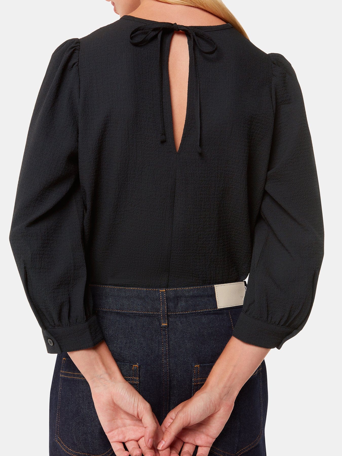 Whistles Zenni Blouse Black