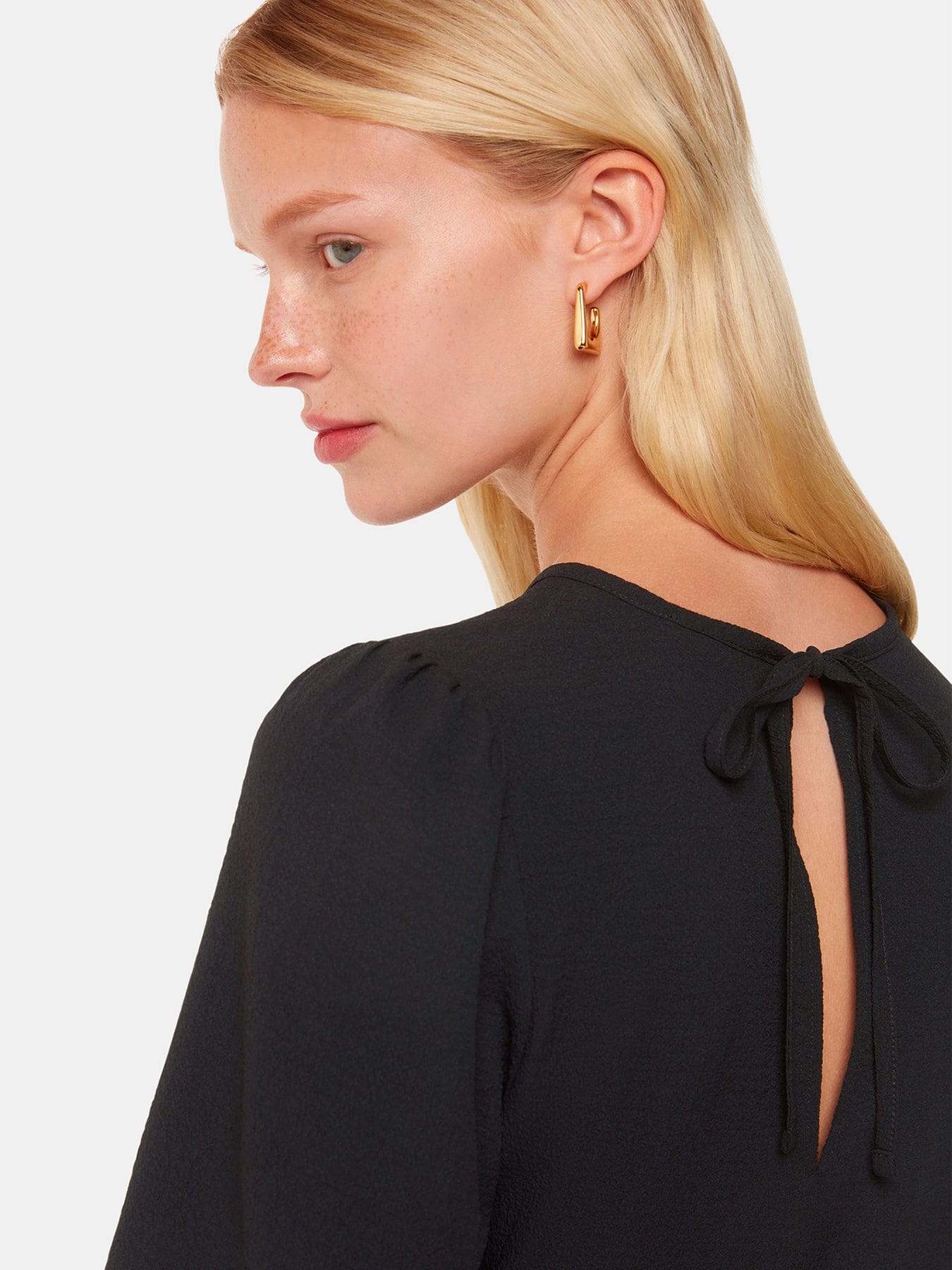 Whistles Zenni Blouse Black