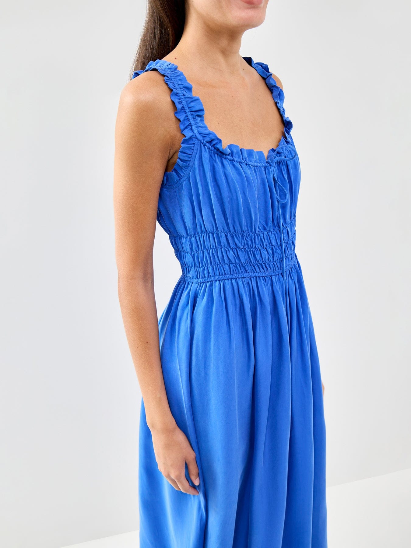 FRNCH Toto Dress Blue