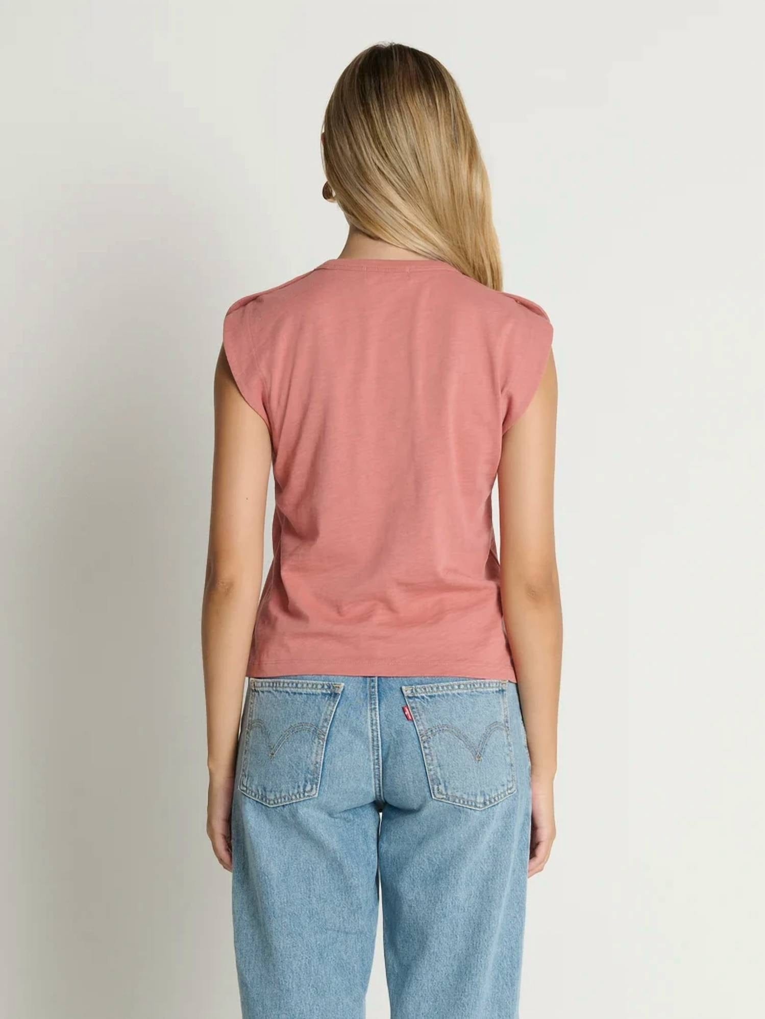 ROSEWOOD Michaela T-Shirt In Rosewood