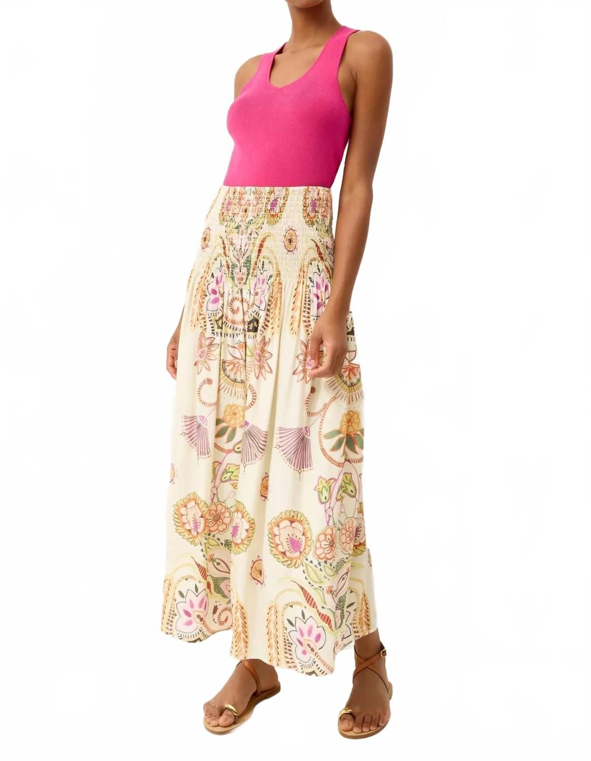 HAVEN Stacie Midi Skirt In Haven