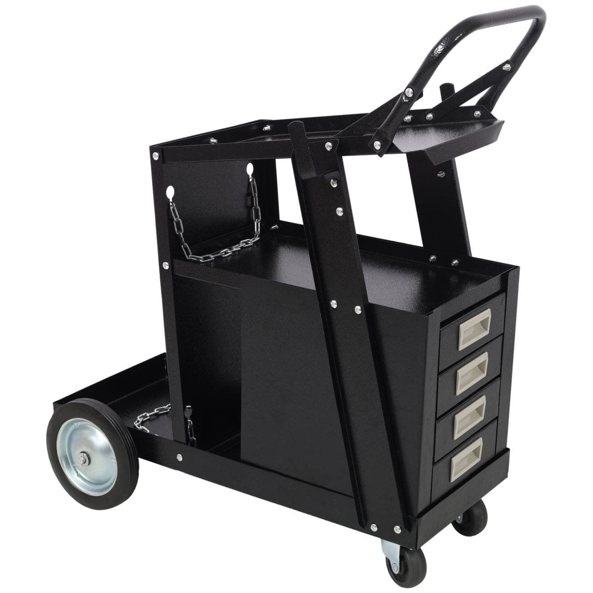 Drawer Streamdale Heavy Duty 4 - Drawer Rolling Welding Cart & Tool Trolley