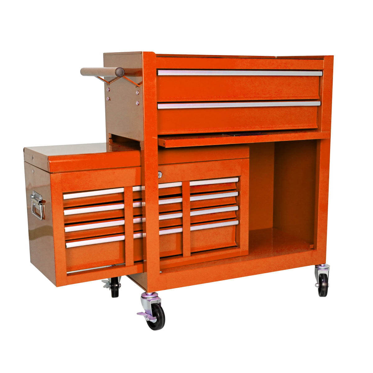 Drawer Streamdale High Capacity 8 - Drawer Rolling Tool Chest and Cabinet - Orange
