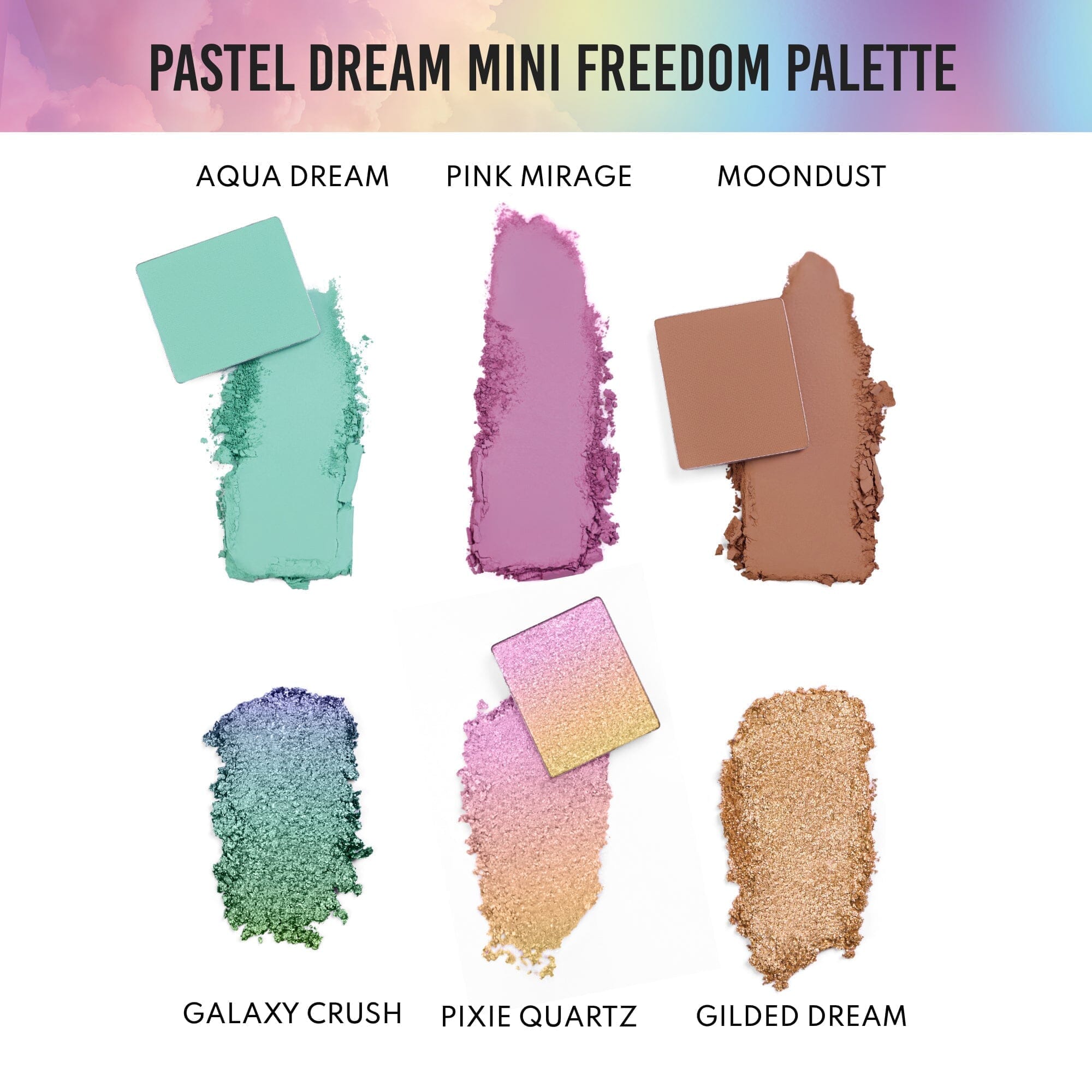 Danessa Myricks Beauty Pastel Dream Mini Freedom Palette
