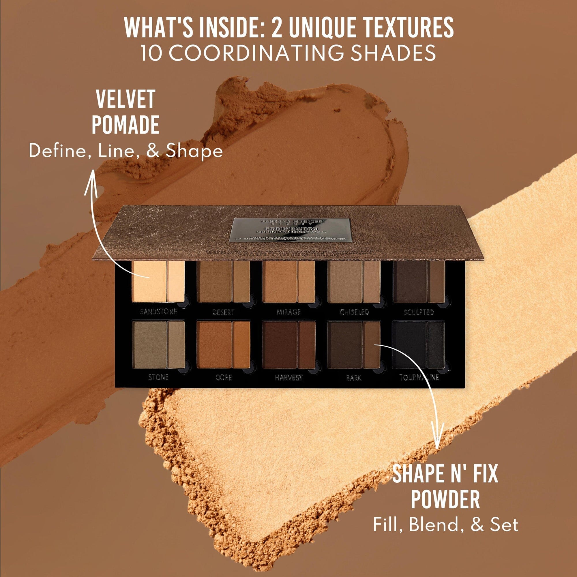 Danessa Myricks Beauty Groundwork Palette Defining Neutrals