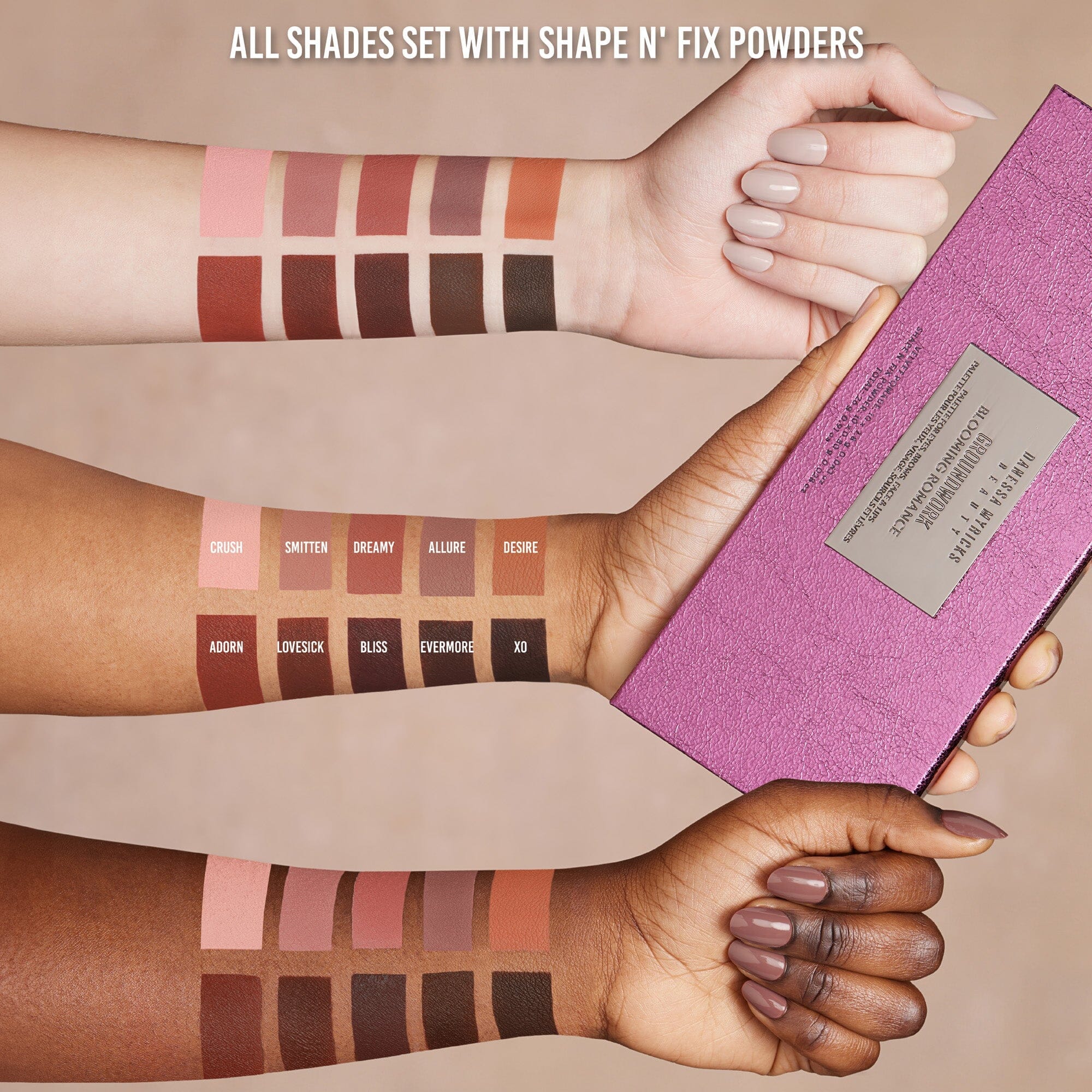 ROMANCE Groundwork Palette Blooming Romance