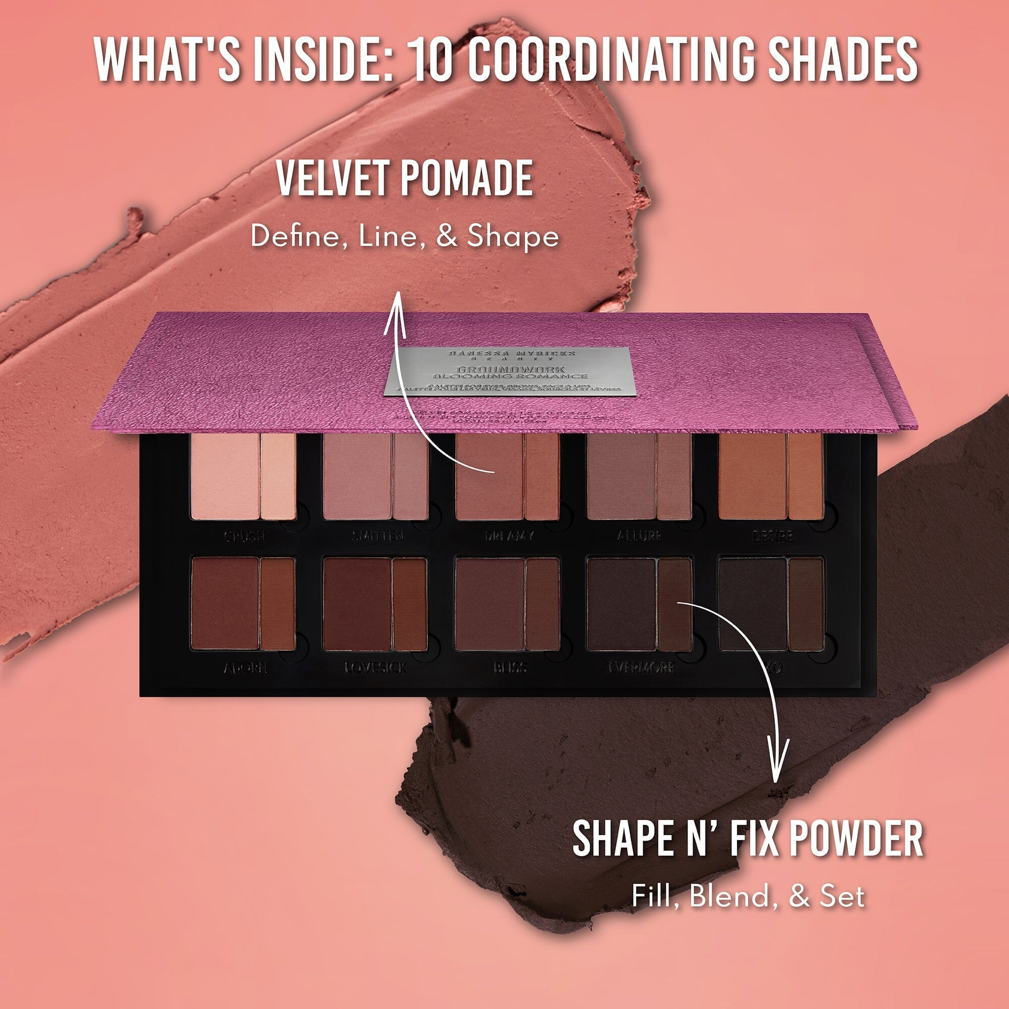 ROMANCE Groundwork Palette Blooming Romance