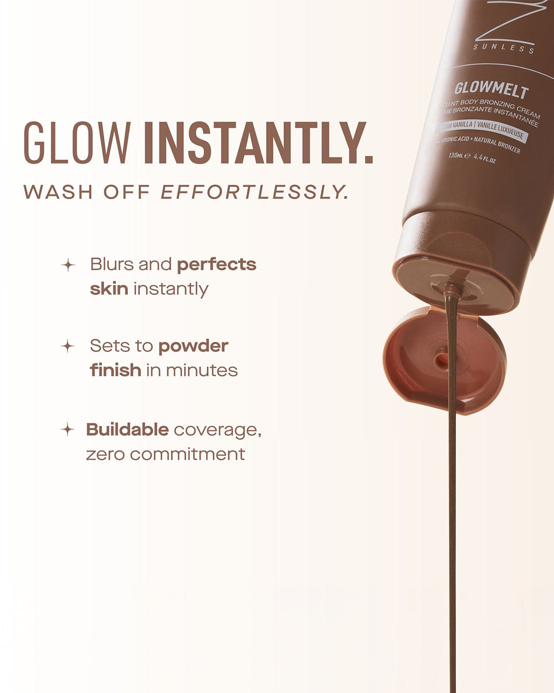 NUDA Glowmelt Instant Bronze Cream