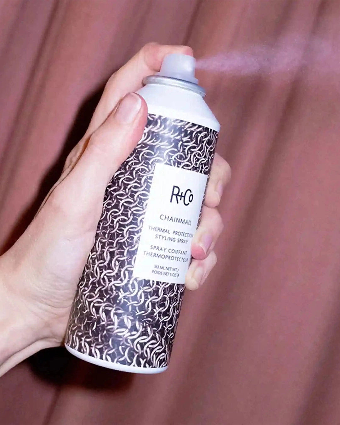 R+CO CHAINMAIL Thermal Protection Styling Spray