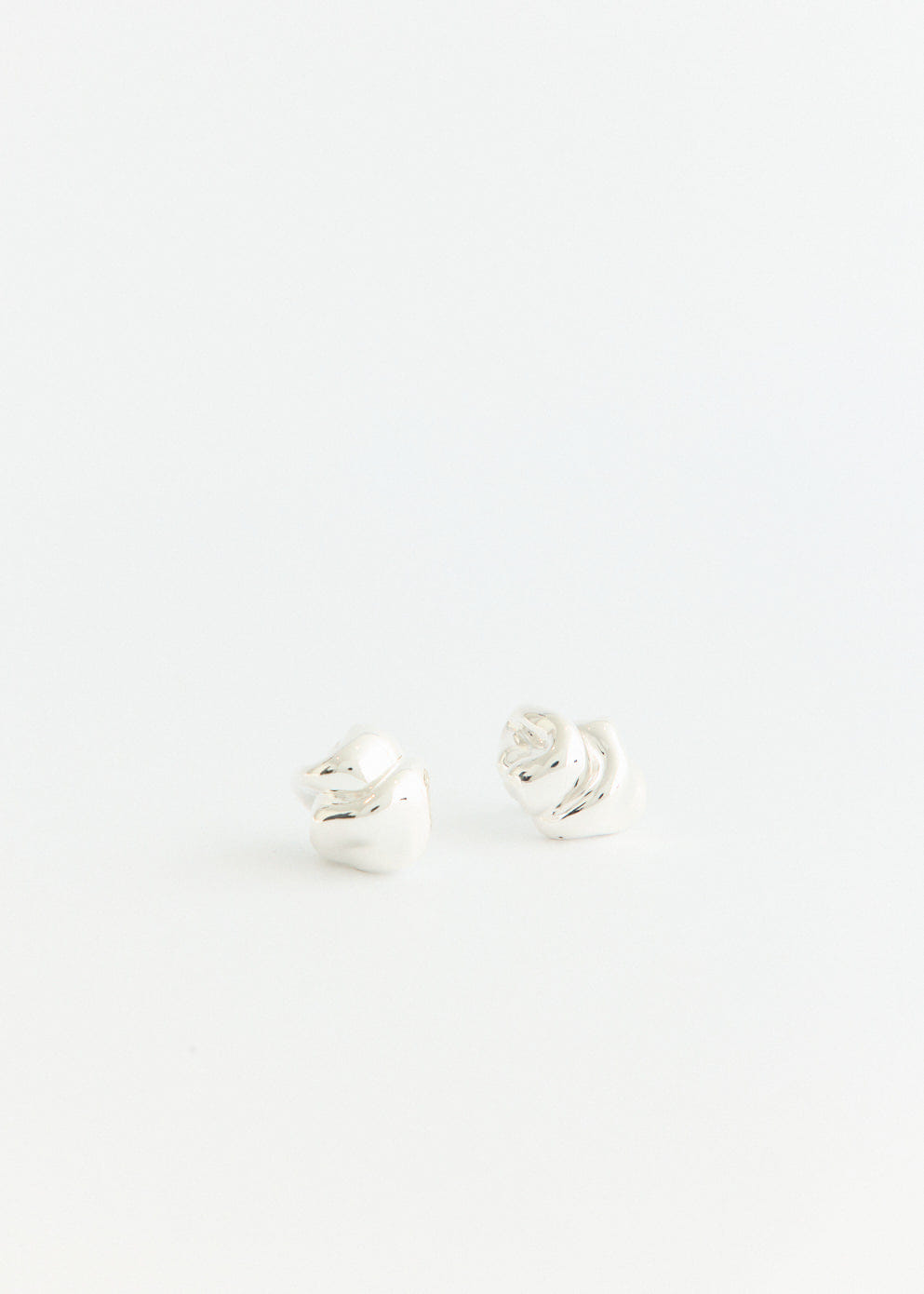 Completedworks Silver Mass Earrings