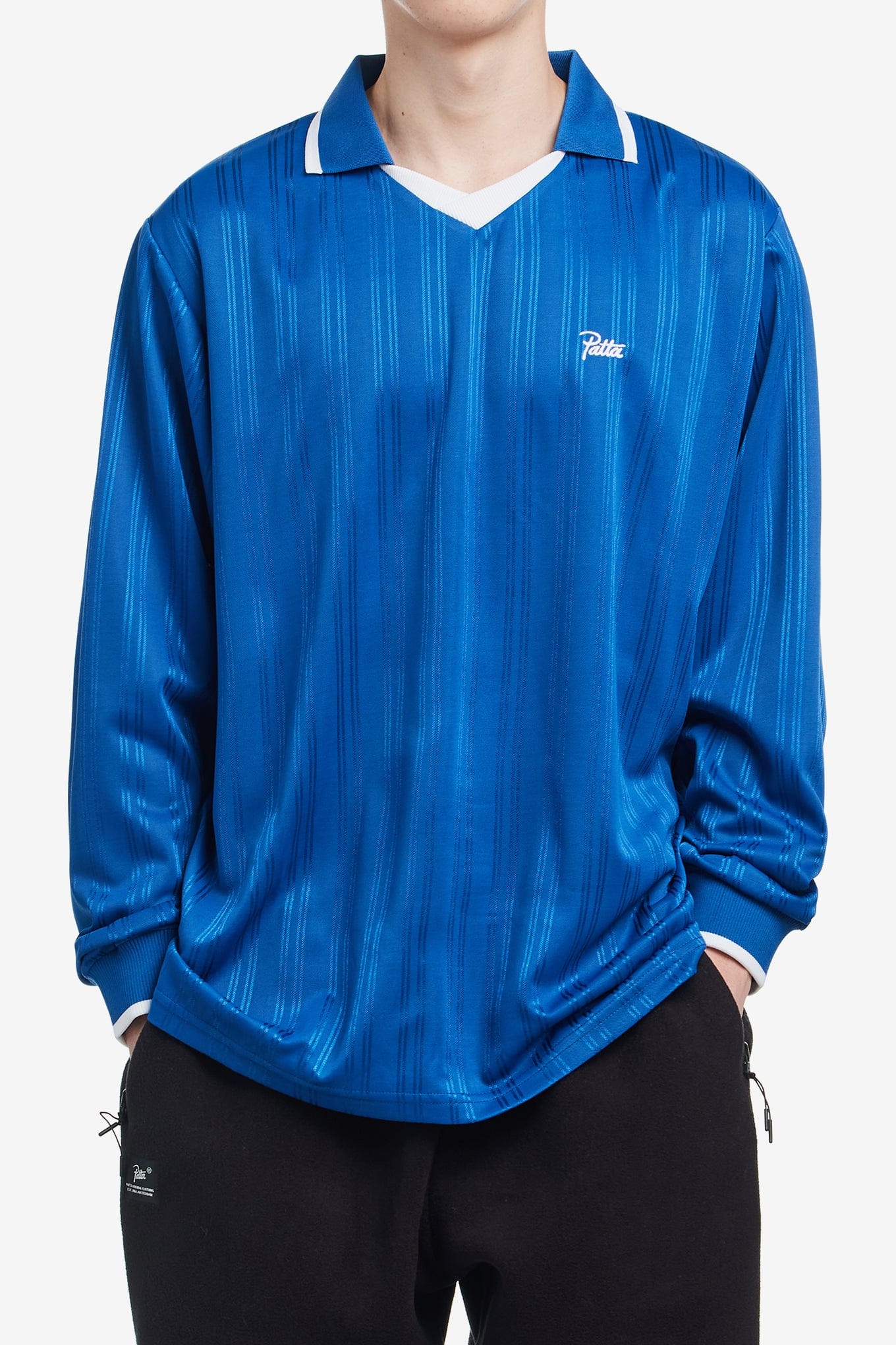 PATTA JACQUARD STRIPED LONG SLEEVE JERSEY