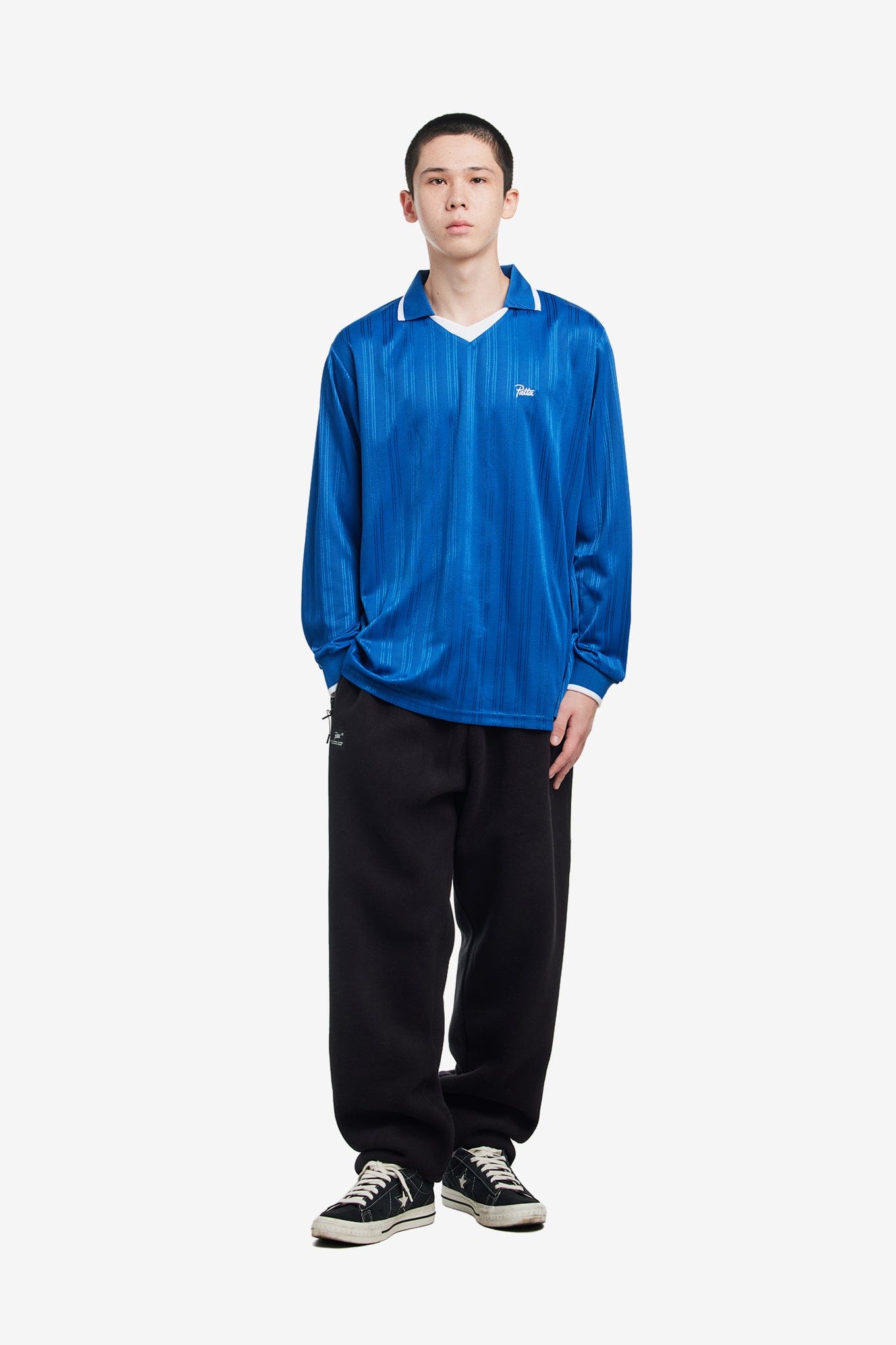 PATTA JACQUARD STRIPED LONG SLEEVE JERSEY