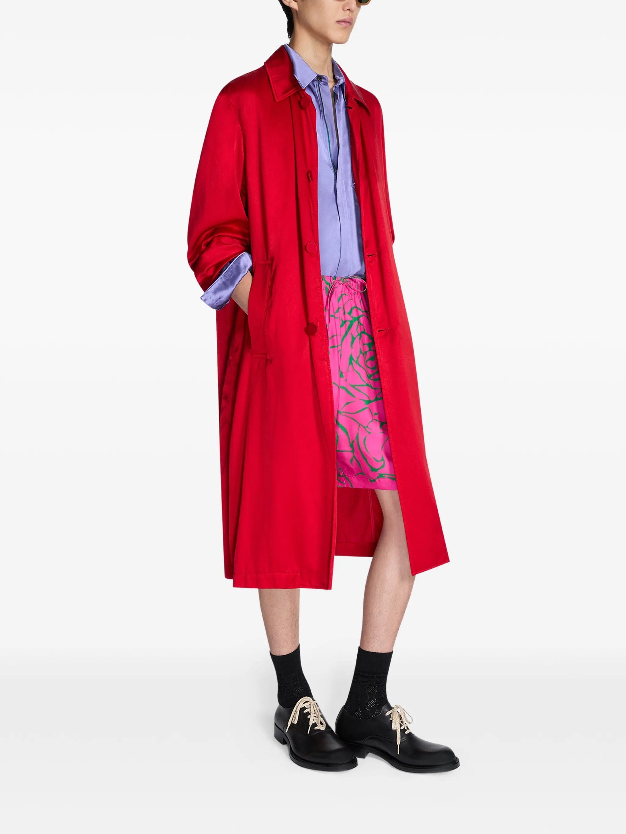 DRIES VAN NOTEN buttoned coat