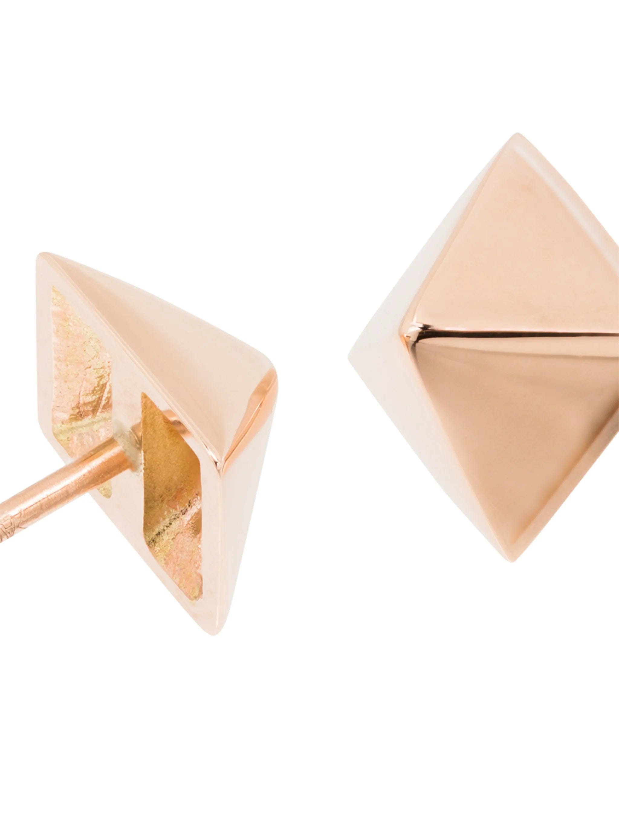 Anita Ko 14kt rose gold Spike stud earrings