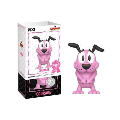 Thrilljoy Pix! Courage the Cowardly Dog Vinyl Figure