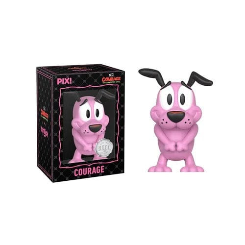 Thrilljoy Pix! Courage the Cowardly Dog Vinyl Figure