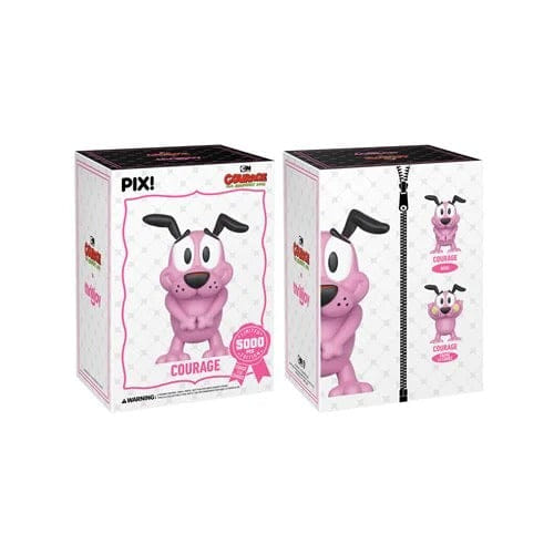 Thrilljoy Pix! Courage the Cowardly Dog Vinyl Figure