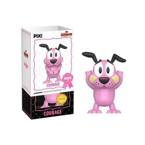 Thrilljoy Pix! Courage the Cowardly Dog Vinyl Figure