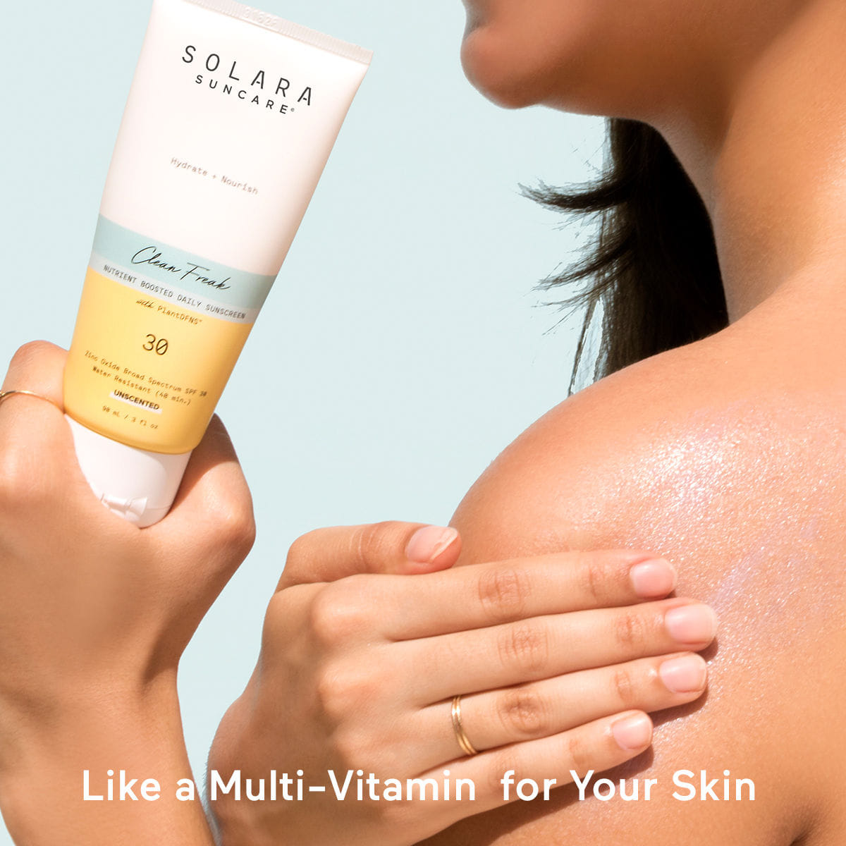 Solara Suncare Clean Freak Active Wear Body Sunscreen Moisturizer SPF 30