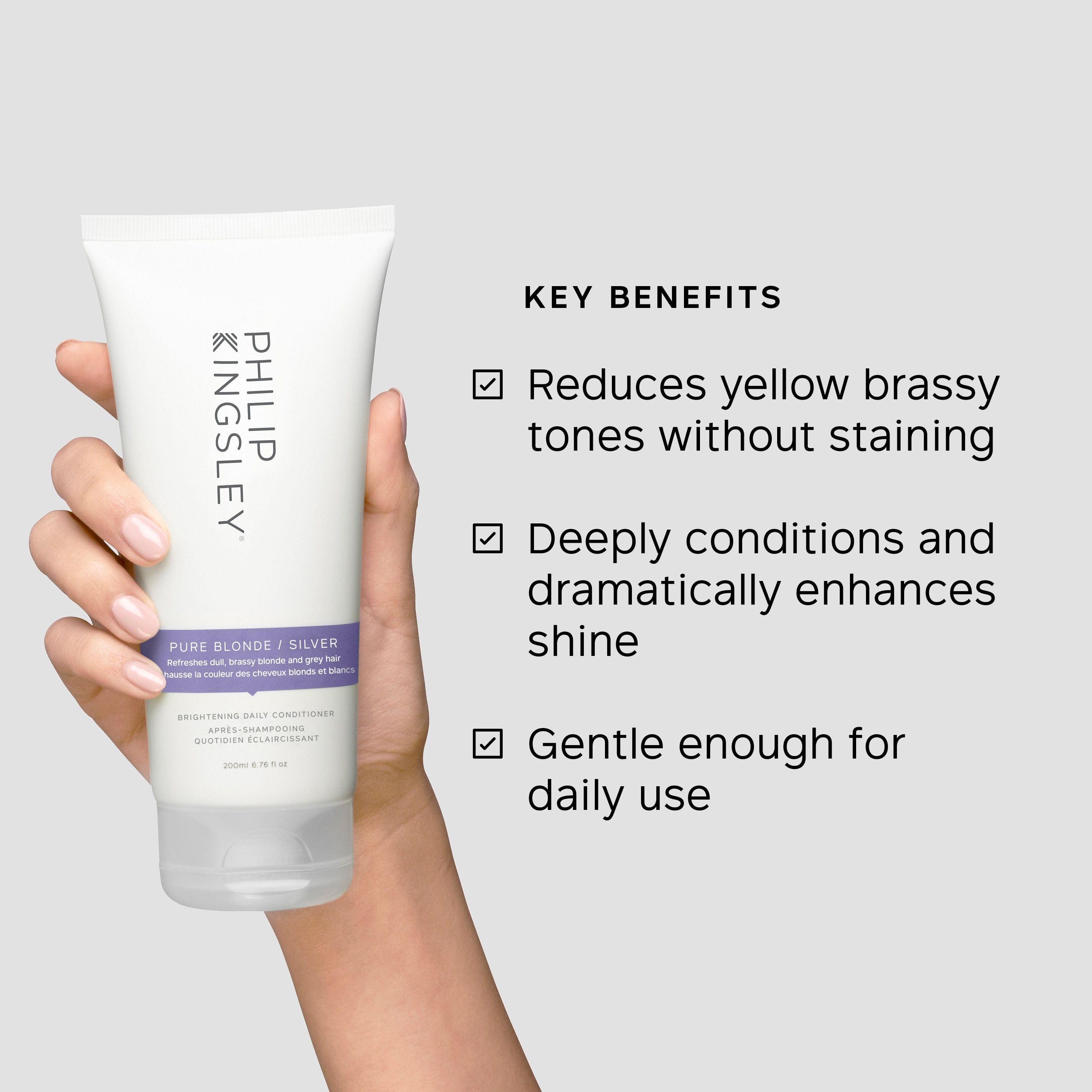 Philip Kingsley Pure Blonde/Silver Brightening Daily Conditioner