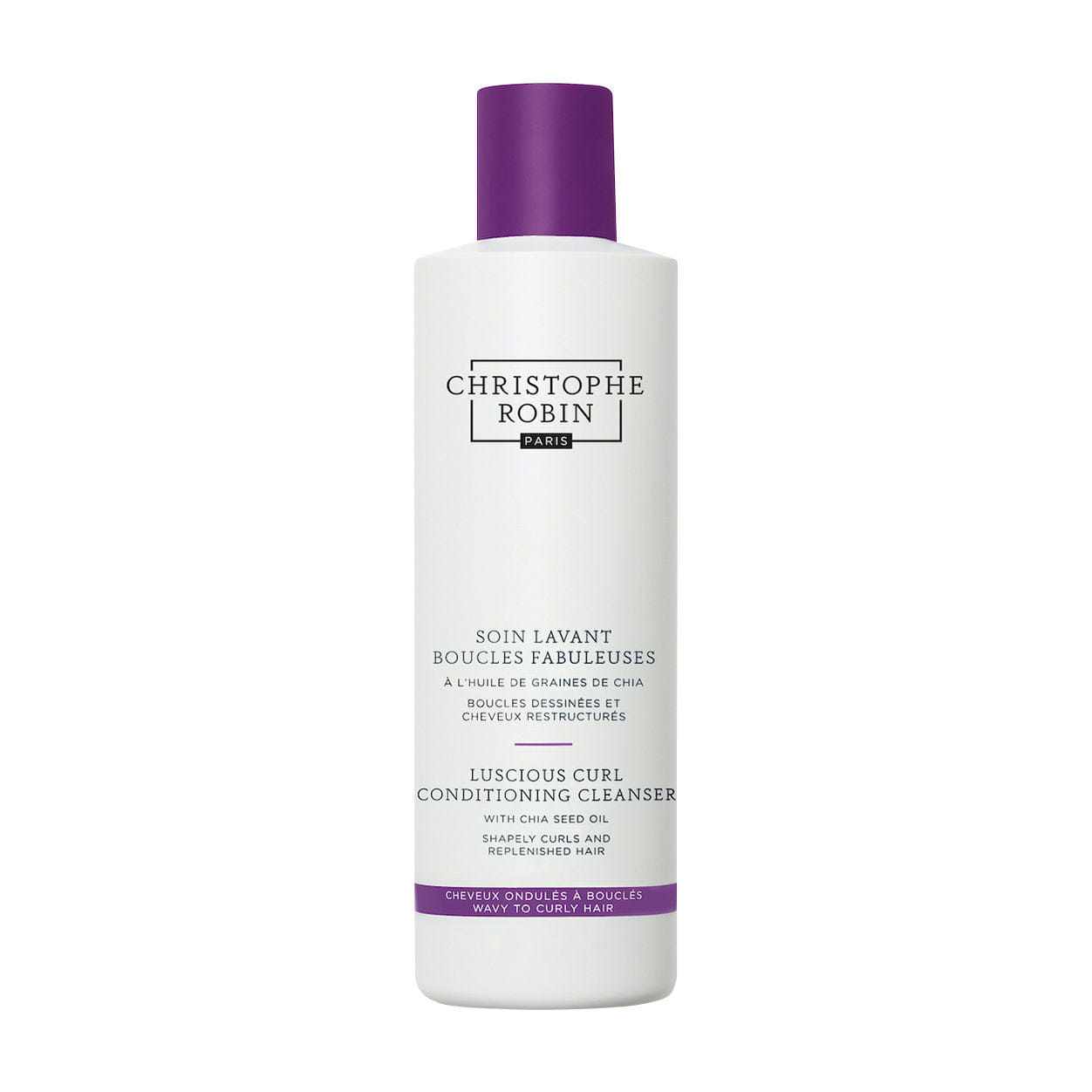 Christophe Robin Luscious Curl Conditioning Cleanser with Chia Seed Oil