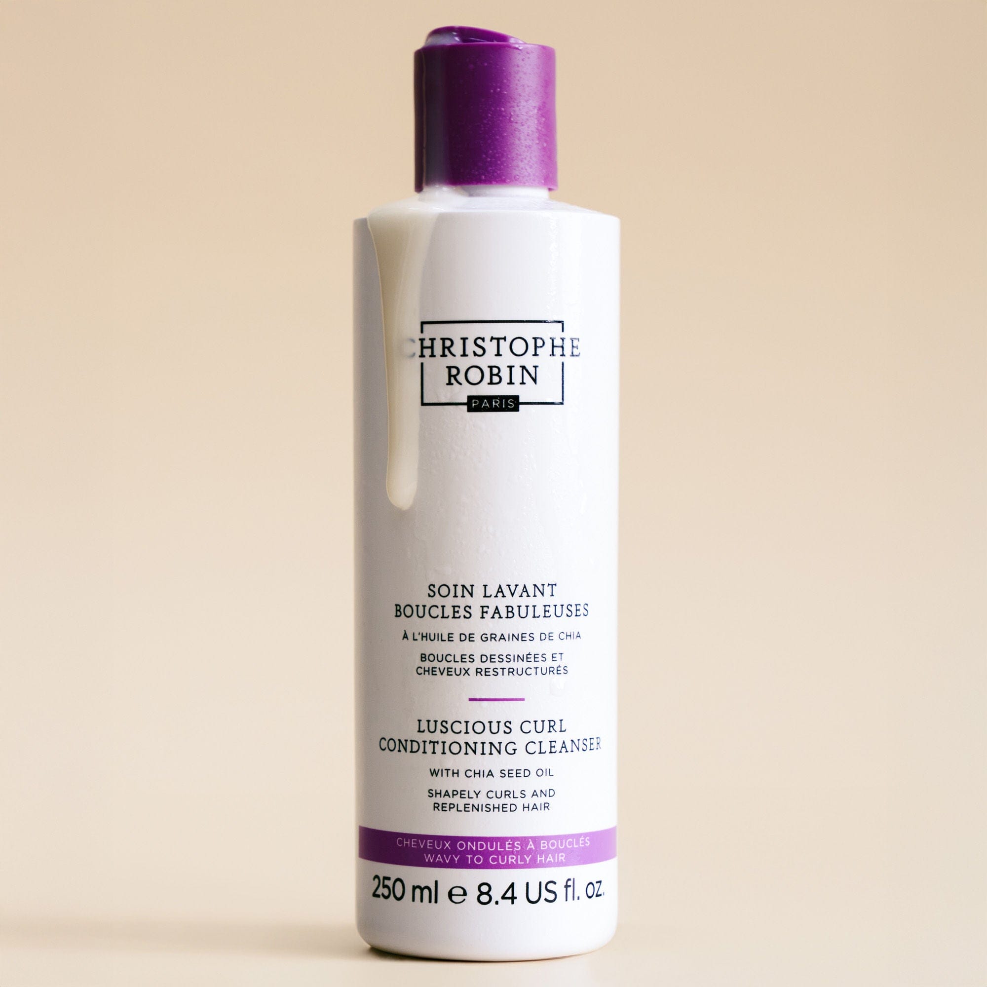 Christophe Robin Luscious Curl Conditioning Cleanser with Chia Seed Oil