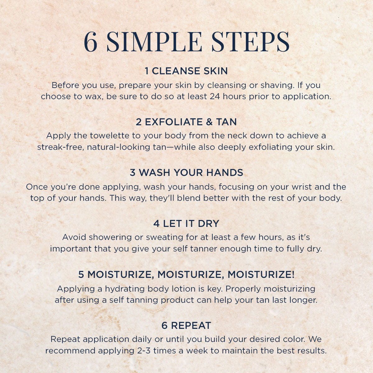 M-61 PowerGlow Peel Gradual Tan Body