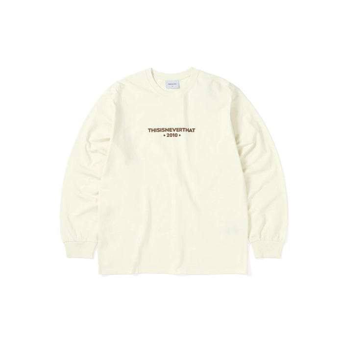 Thisisneverthat R - Logo L/S T-Shirt - Natural