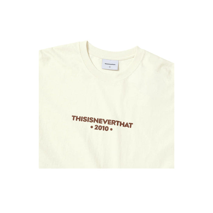 Thisisneverthat R - Logo L/S T-Shirt - Natural
