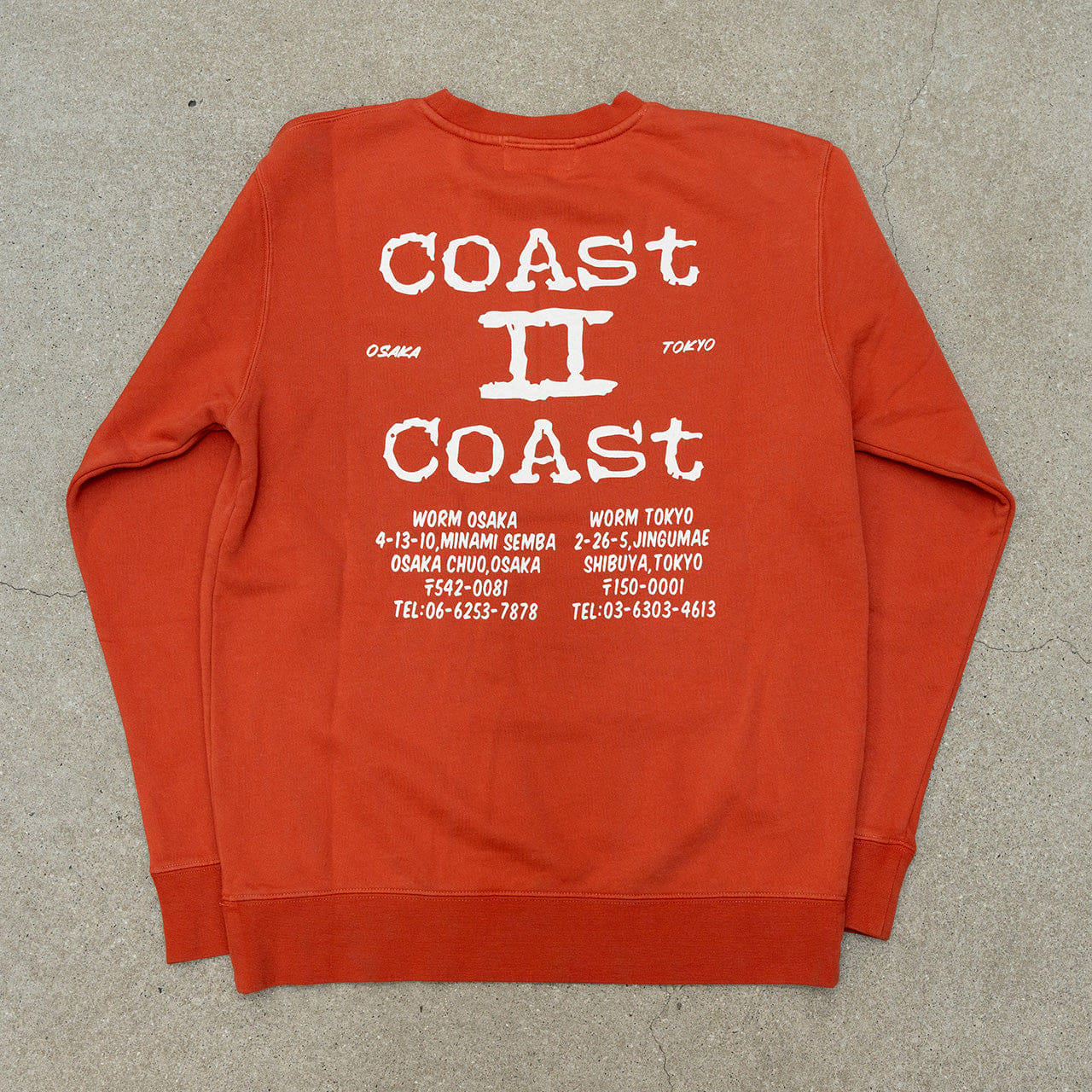 Coast WORM Coast 2 Coast Crew Neck Sweatshirt Amber