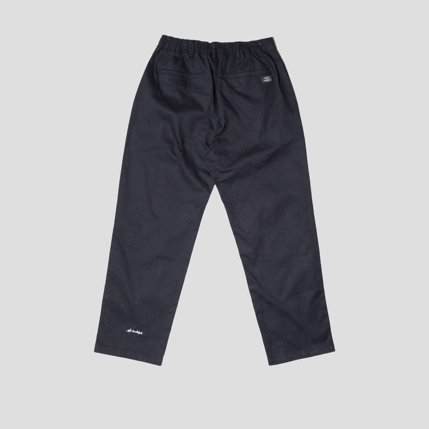 Amongst Few - Engineering Wide Chino Pants (Black)