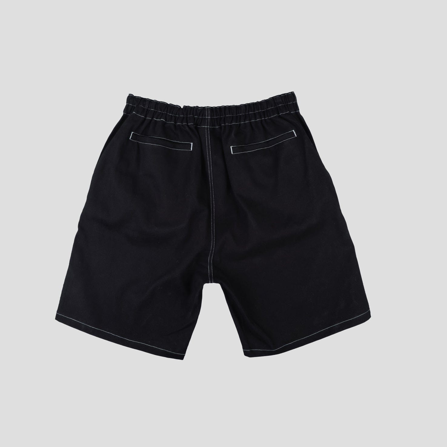 Amongst Few - Oversized Signature Shorts (Black)