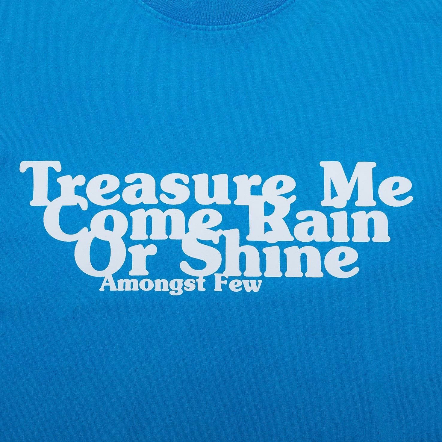 Blue amongst few - Treasure Me Box T - Shirt (Blue)