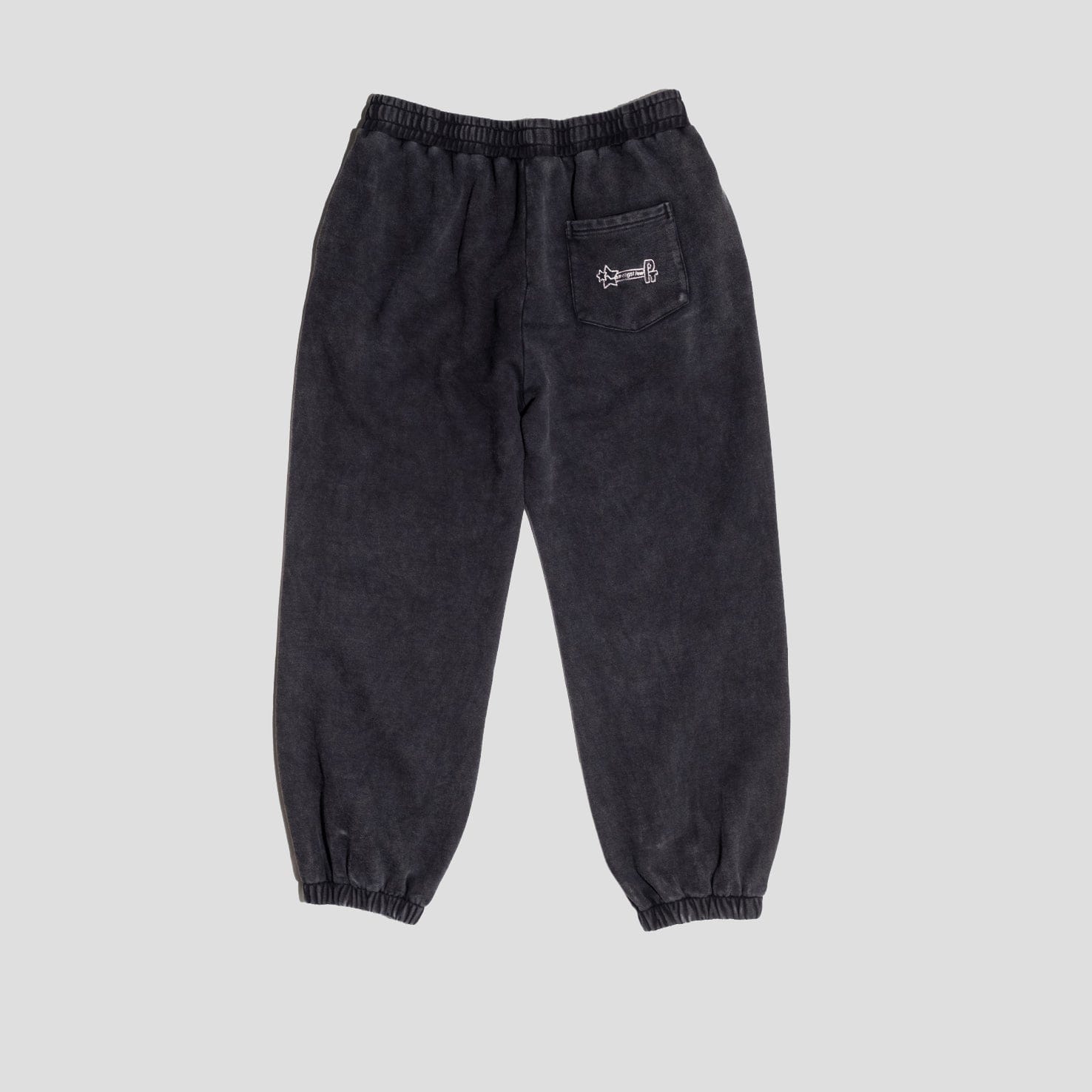 Amongst Few x Precious Trust - Chain Stitch Joggers (Black)