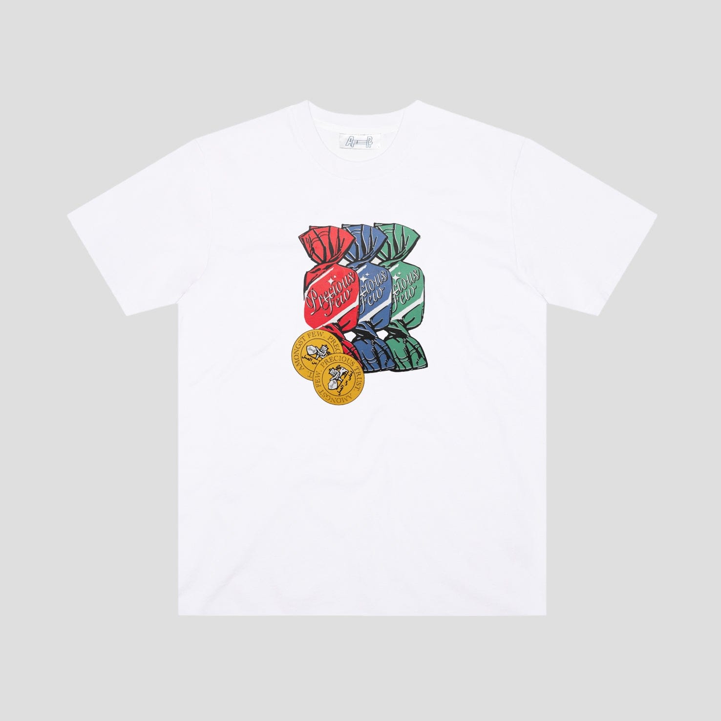WHITE* amongst few x Precious Trust - Precious Few Candy T - Shirt (White)