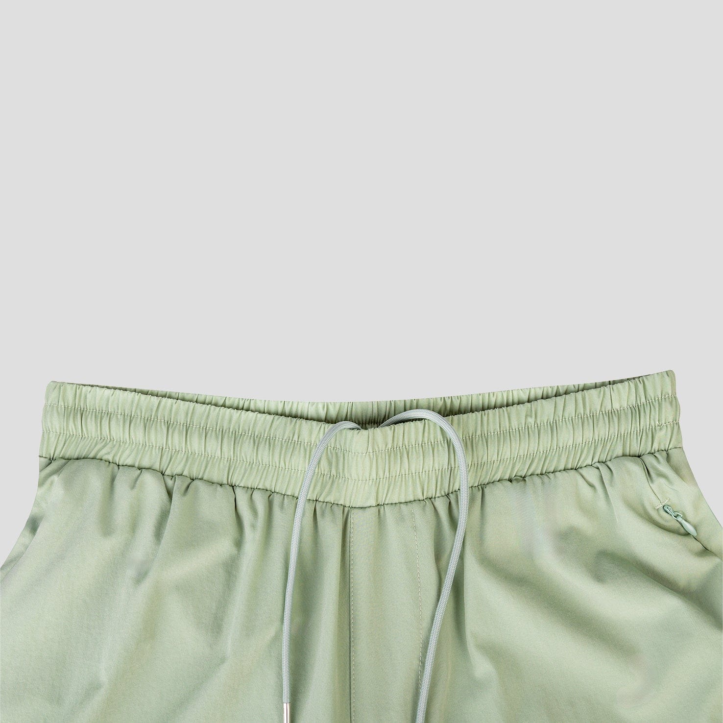 Amongst Few - Toddler Text Shorts (Sage)