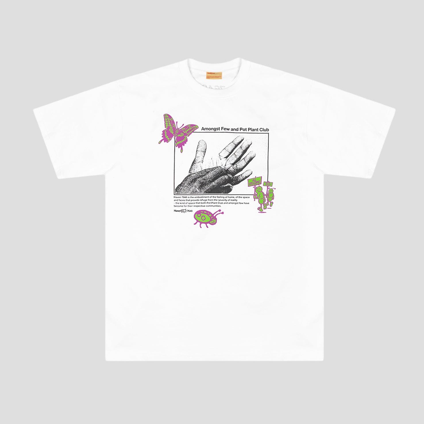 Welcome amongst few x PPC - All Are Welcome T - Shirt (White)
