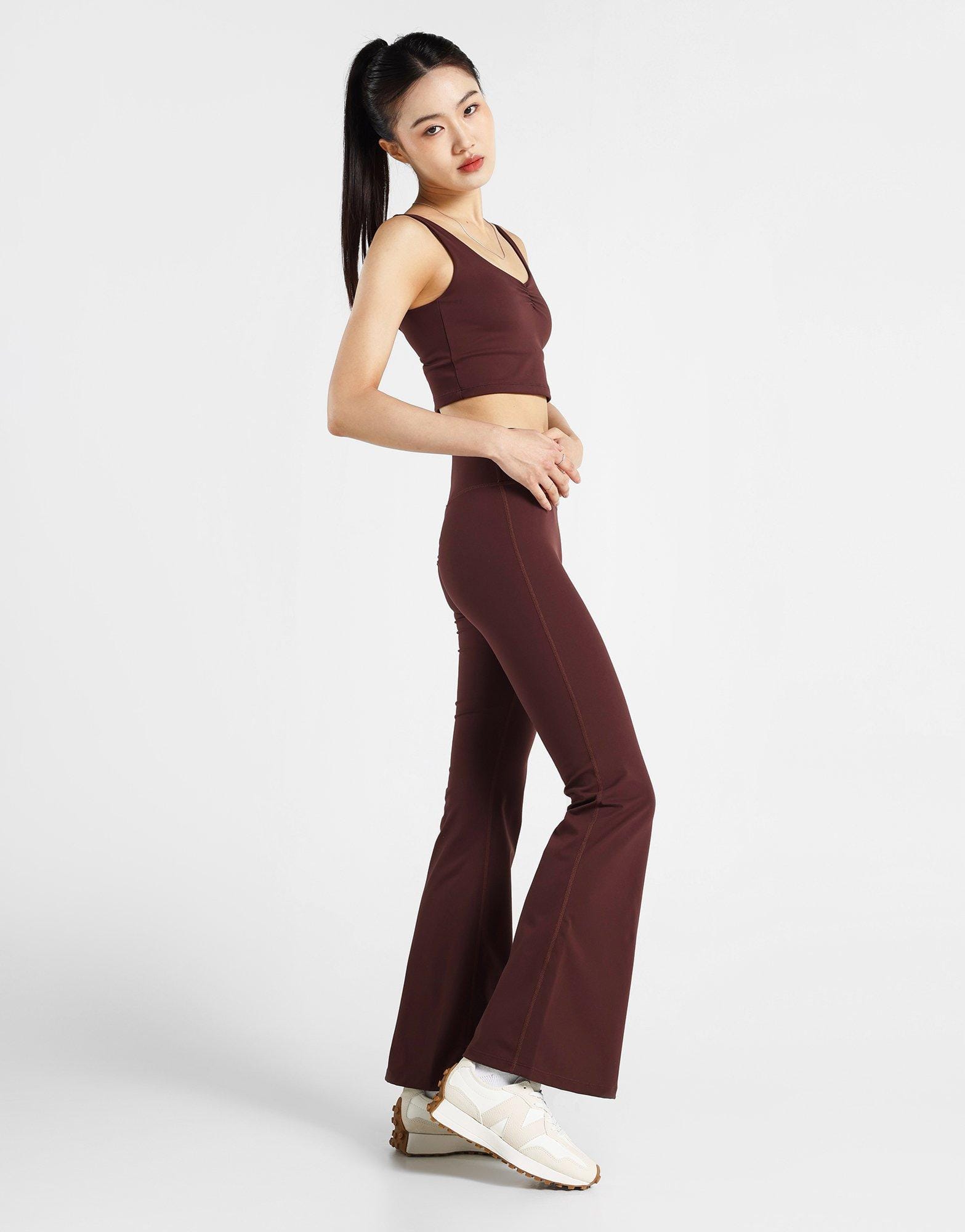 Cheak Scrunch Flare Legging