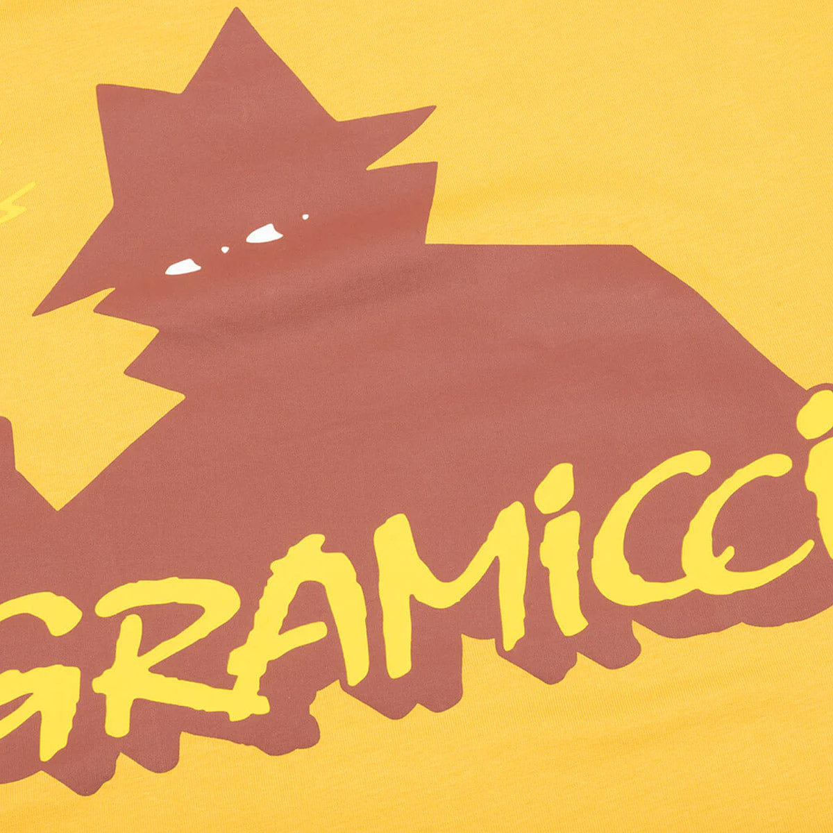 REAL BAD MAN '+ GRAMICCI DUDE L/S T-Shirt MUSTARD