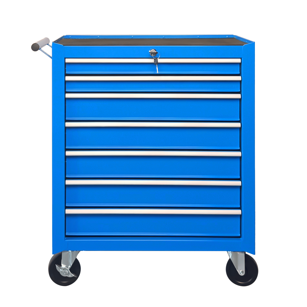Drawer Streamdale 7 - Drawer Rolling Tool Chest and Cabinet with Wheels - Blue
