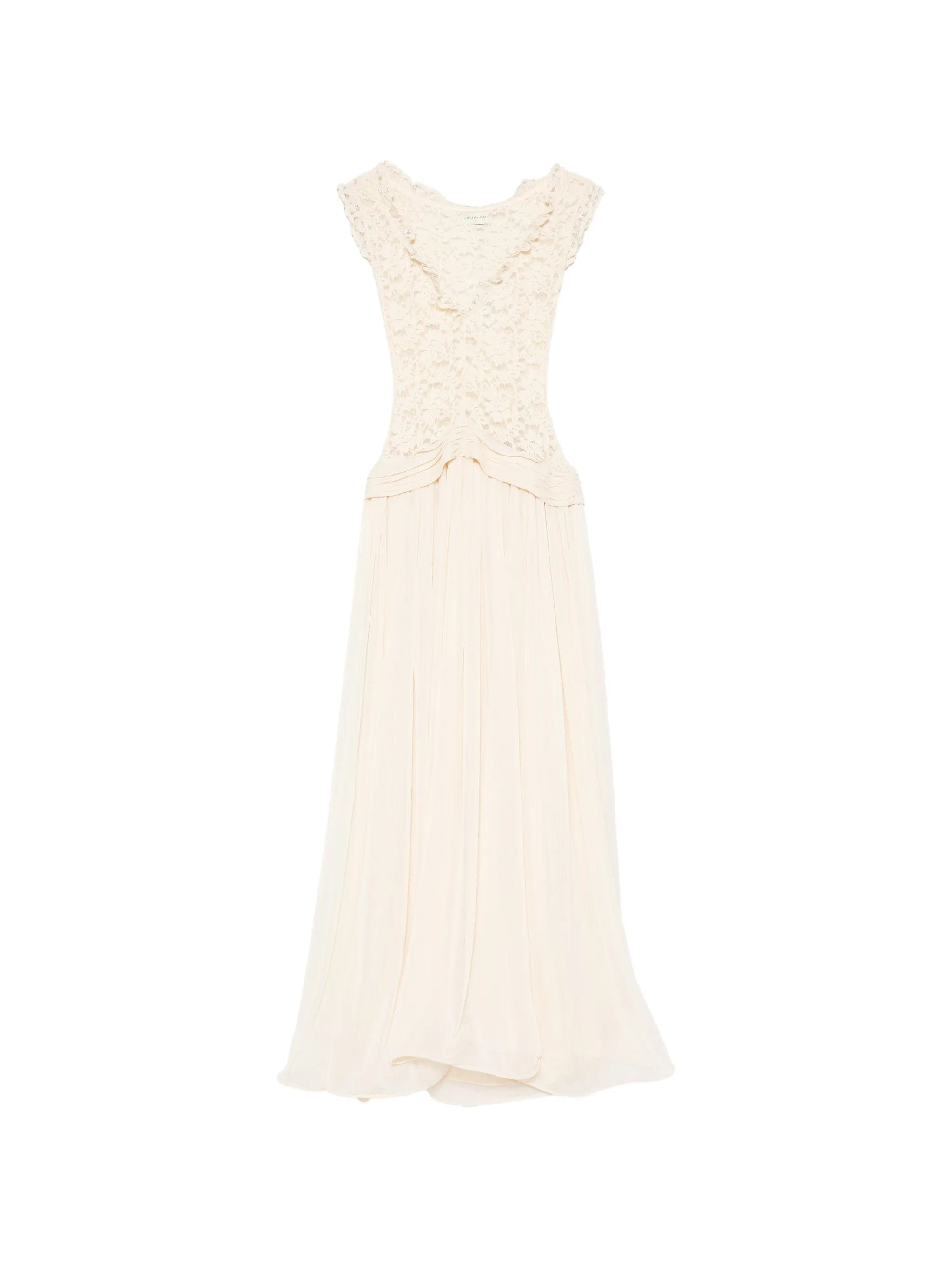 Arcina ORI Arabella cap - sleeve maxi dress