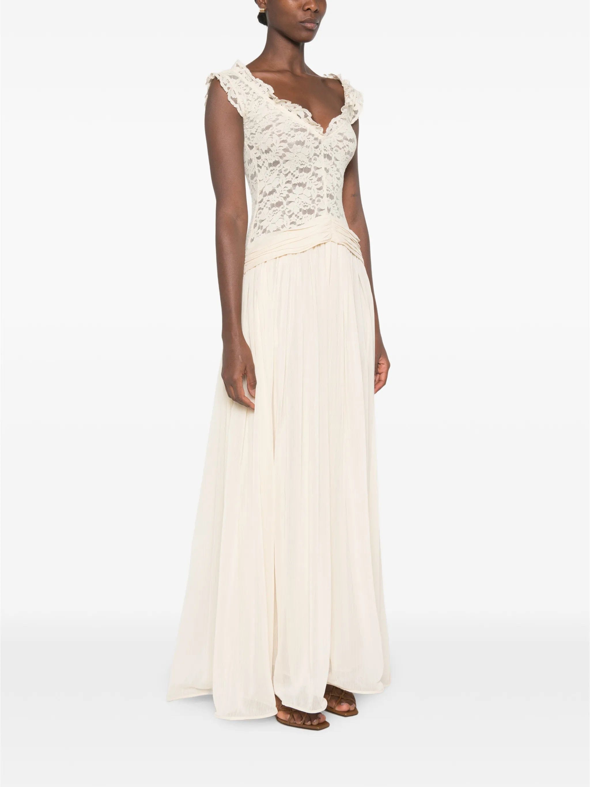 Arcina ORI Arabella cap - sleeve maxi dress