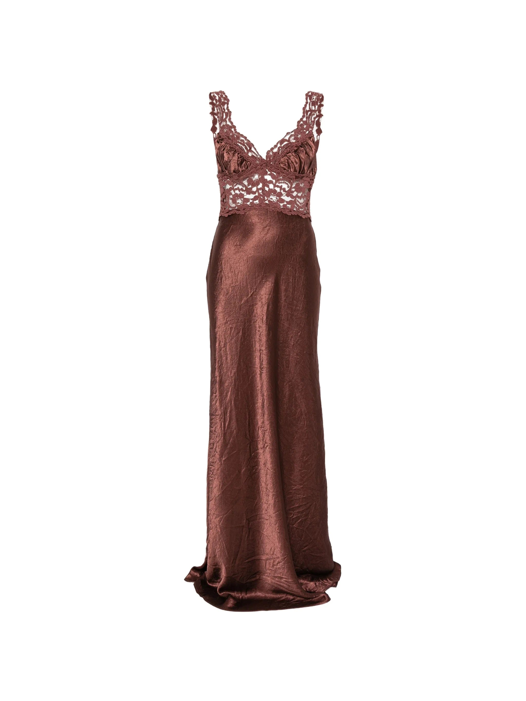 Arcina ORI lace - panelled maxi dress